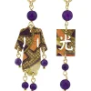 Orecchini Kimono Mini Viola