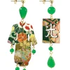 Orecchini Kimono Piccolo Verde