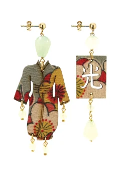Orecchini Kimono Piccolo Verde Acqua