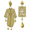 Orecchini Kimono Piccolo Oro