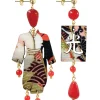 Orecchini Kimono Piccolo Rubino