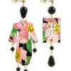 Orecchini Kimono Piccolo Nero