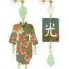 Orecchini Kimono Piccolo Verde Giada