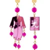 Orecchini Kimono Plexi Mini Fucsia