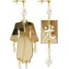Orecchini Kimono Plexi Piccolo Oro