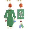 Orecchini Kimono Special Piccolo Verde