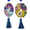 Orecchini Lanterna Nappa Blu
