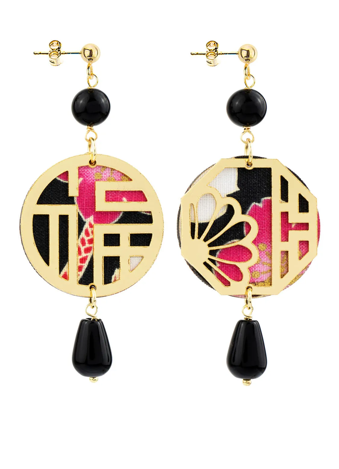 Orecchini Lu Mini Nero