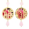 Orecchini Lu Mini Rosa