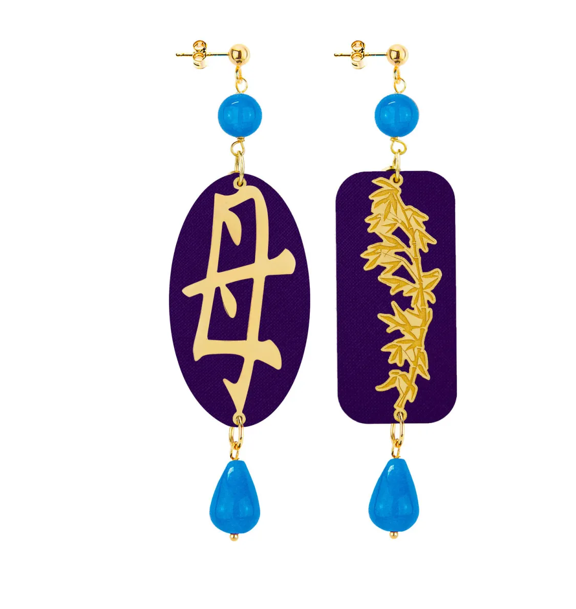 Orecchini Mamma Azzurro
