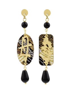 Orecchini Mamma Mini Nero