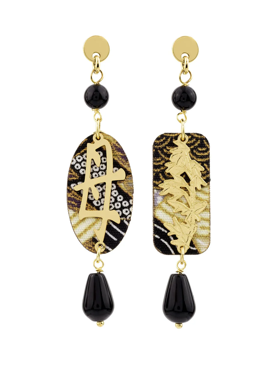 Orecchini Mamma Mini Nero