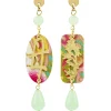 Orecchini Mamma Mini Verde Giada