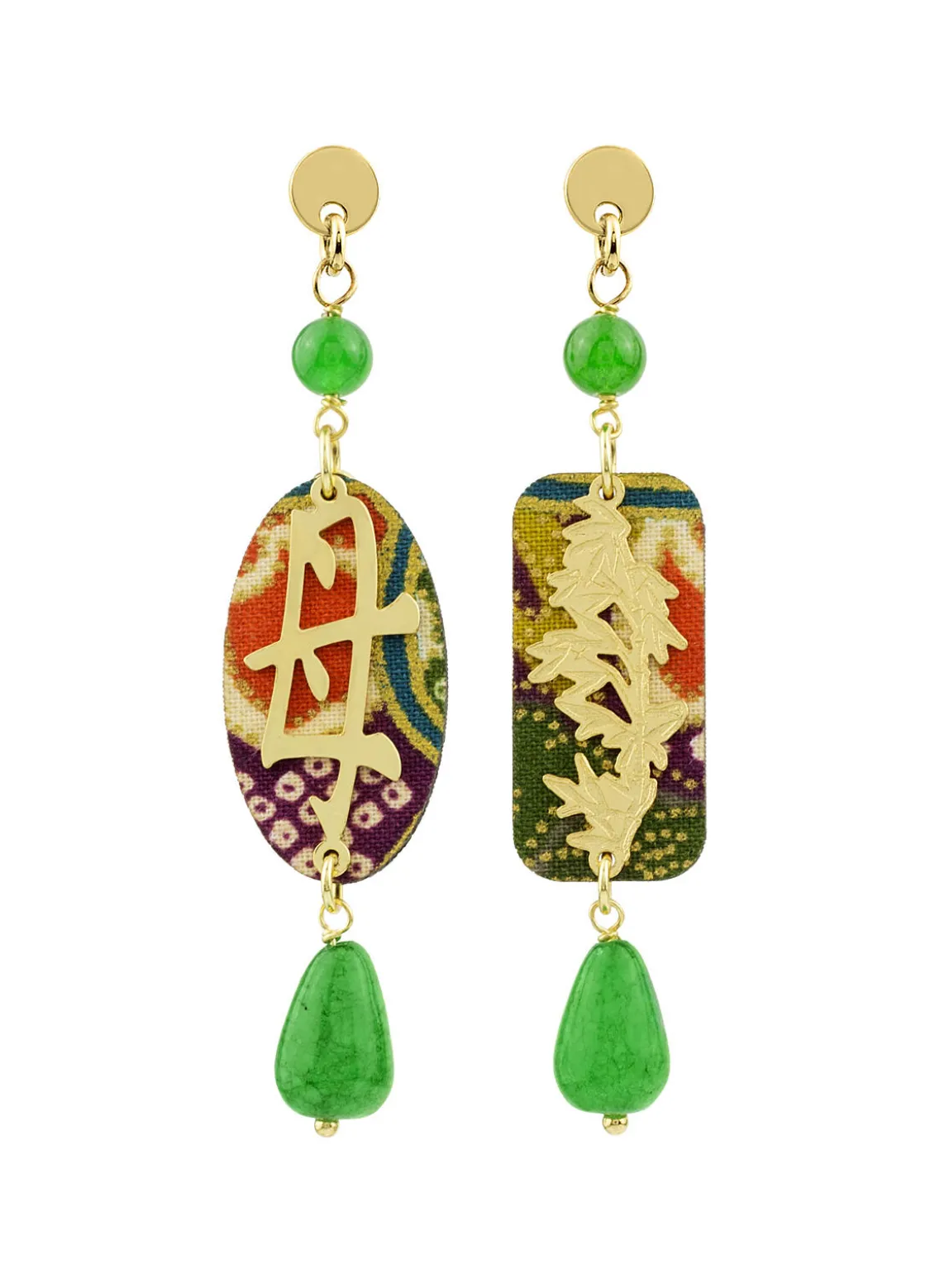Orecchini Mamma Mini Verde