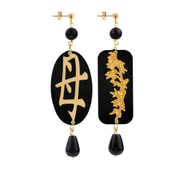 Orecchini Mamma Nero