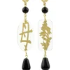 Orecchini Mamma Plexi Mini Trasparente