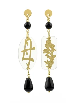Orecchini Mamma Plexi Mini Trasparente
