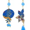 Orecchini Melagrana Mini Azzurro