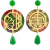 Orecchini Shou Verde