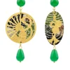 Orecchini Temari-sensu Mini Verde