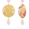 Orecchini Temari-sensu Mini Rosa