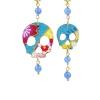 Orecchini Teschio Mini Azzurro