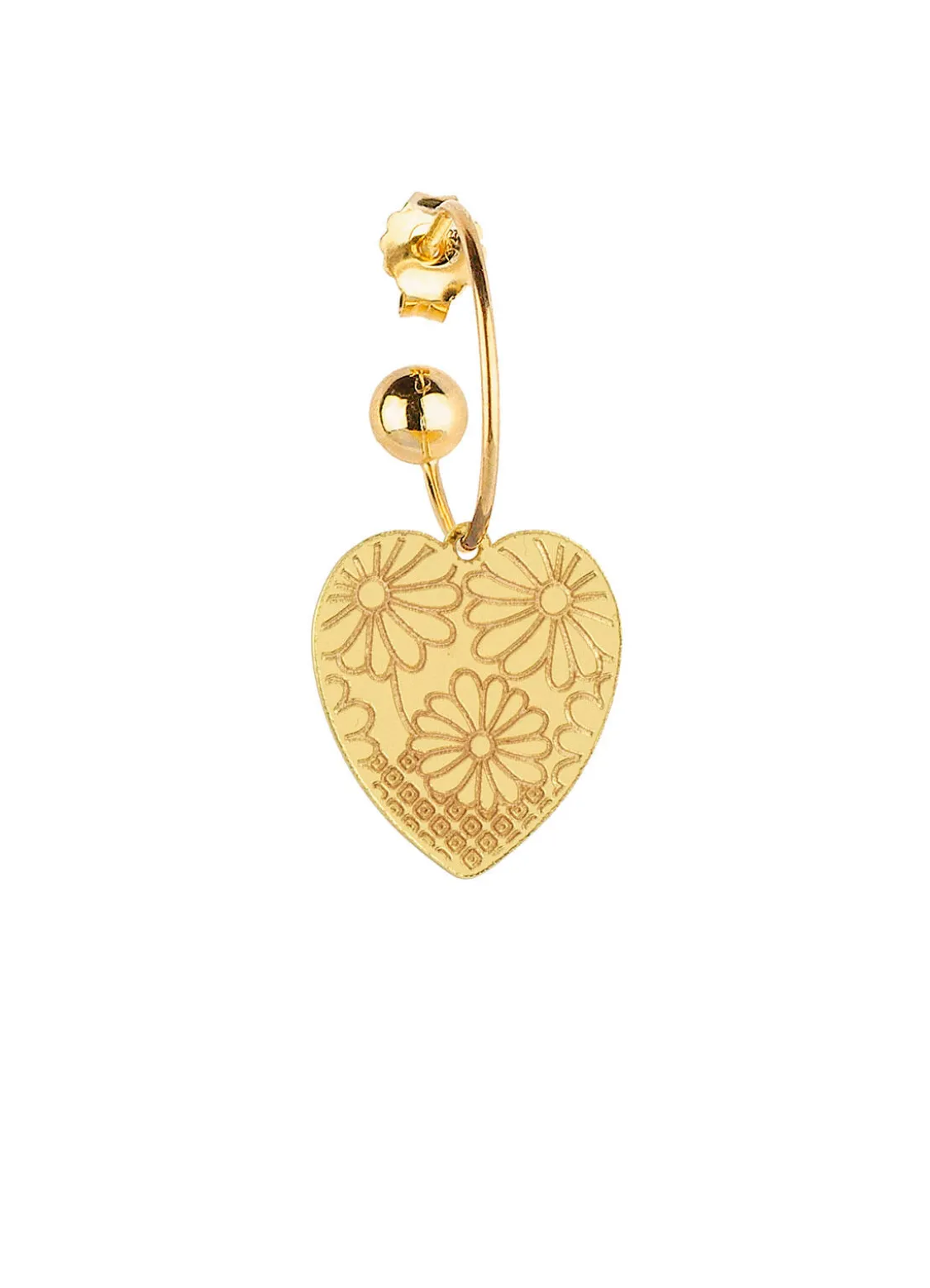 Orecchino Hoop Cuore Grande