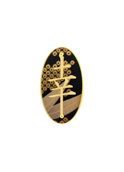 Spilla Fortuna Nero