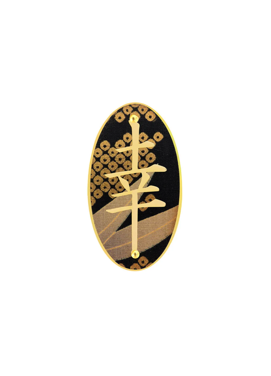 Spilla Fortuna Nero