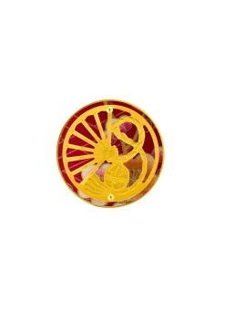 Spilla Ventaglio Rubino